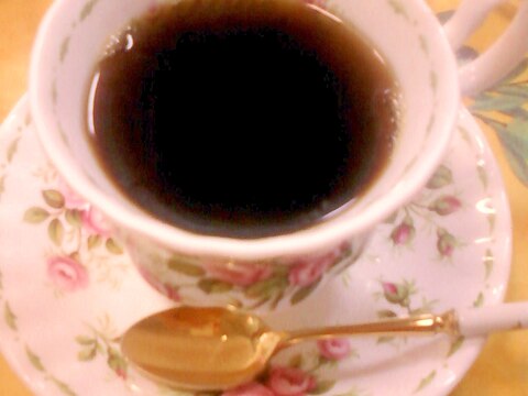 ☆*:・☆ブランデーとチョコ入りコーヒー☆*:・☆
